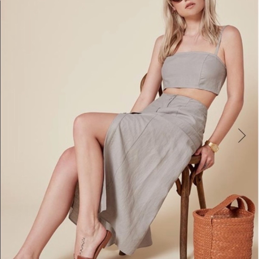 REFORMATION Augie Two piece